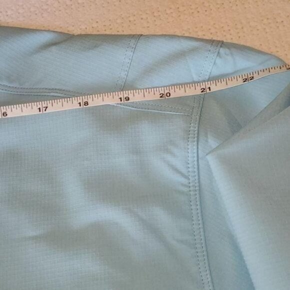 Cabela's Guidewear Fishermen Vented Lt. Blue Casual Button Down SS Sz. XXL Shirt - Picture 12 of 15